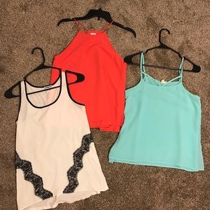 Sheer Summer tank bundle